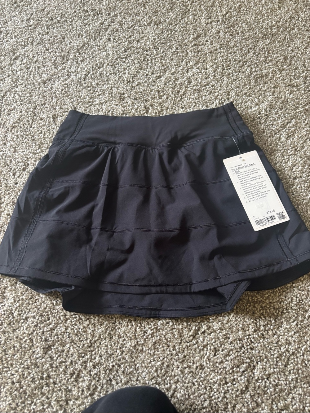 Lululemon pace rival skirt